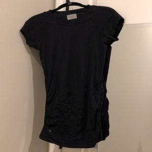 Athleta longline ruched workout top